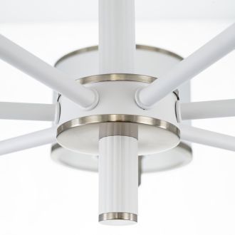 Люстра на штанге Citilux Alton CL421272, 7×E27 по 75 Вт, белый