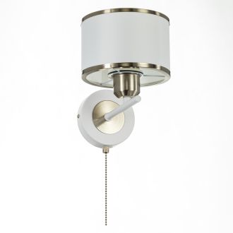 Бра Citilux Alton CL421412, E27, 75 Вт, белый, модерн стиль, плафон ткань