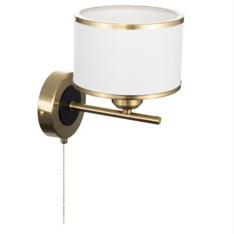 Бра Citilux Alton CL421413, E27, 75 Вт, бронзовый/белый, современный стиль