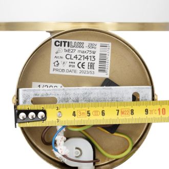 Бра Citilux Alton CL421413, E27, 75 Вт, бронзовый/белый, современный стиль