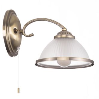 Бра Citilux Alonso CL422313, E27, 60 Вт, бронзовый/белый, классический стиль