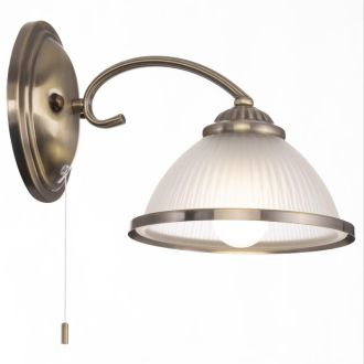 Бра Citilux Alonso CL422313, E27, 60 Вт, бронзовый/белый, классический стиль