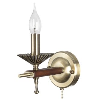 Бра Citilux Kaptor CL423313, E14, 60 Вт, бронзовый, классический стиль