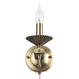 Бра Citilux Kaptor CL423313, E14, 60 Вт, бронзовый, классический стиль