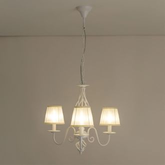 Подвесная люстра Citilux Ровена CL427130, 3×E14 по 60 Вт, белый