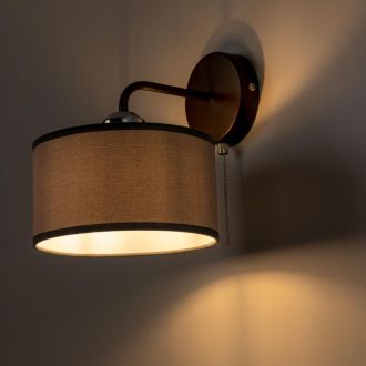 Бра Citilux Форма CL428411, E27, 60 Вт, коричневый/серый, современный стиль