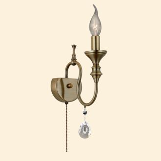 Бра Citilux Рига CL437313, E14, 60 Вт, бронзовый, классический стиль