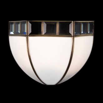 Бра Citilux Шербург CL440312, E27, 75 Вт, бронзовый/белый, тиффани стиль