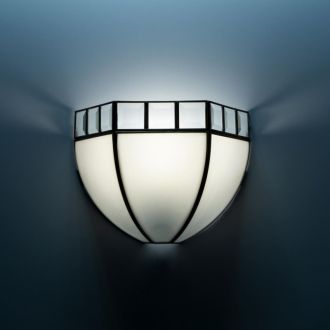 Бра Citilux Шербург CL440312, E27, 75 Вт, бронзовый/белый, тиффани стиль