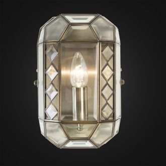 Бра Citilux Фасет CL441310, E14, 60 Вт, бронзовый/прозрачный