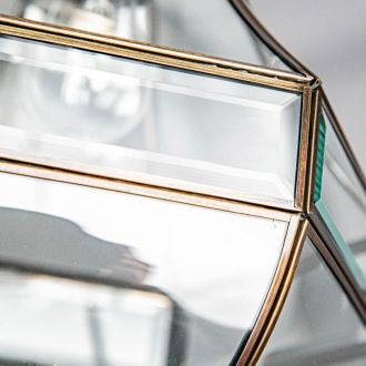 Подвесной светильник Citilux Гера CL444110, E27, 75 Вт, бронзовый/прозрачный