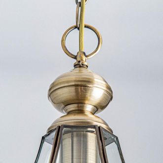 Подвесной светильник Citilux Гера CL444110, E27, 75 Вт, бронзовый/прозрачный