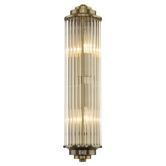 Бра Citilux Verdon CL448013, 2×E14 по 40 Вт, бронзовый/прозрачный