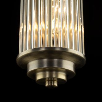 Бра Citilux Verdon CL448013, 2×E14 по 40 Вт, бронзовый/прозрачный