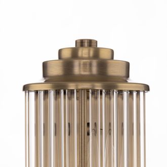 Бра Citilux Verdon CL448013, 2×E14 по 40 Вт, бронзовый/прозрачный
