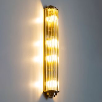 Бра Citilux Verdon CL448023, 4×G9 по 15 Вт, бронзовый/прозрачный