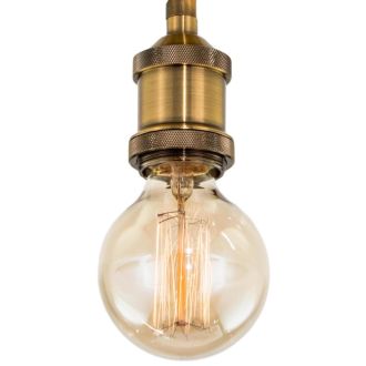 Накладной светильник Citilux Эдисон CL450500, E27, 100 Вт, бронзовый
