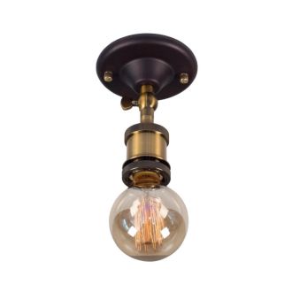 Накладной светильник Citilux Эдисон CL450500, E27, 100 Вт, бронзовый