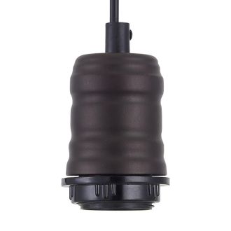 Подвесной светильник Citilux Эдисон CL451292, 9×E27 по 75 Вт, коричневый