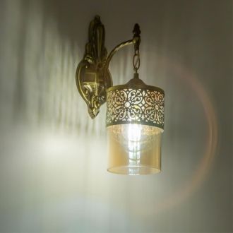 Бра Citilux Эмир CL467313, E27, 75 Вт, бронзовый/прозрачный, современный стиль