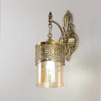 Бра Citilux Эмир CL467313, E27, 75 Вт, бронзовый/прозрачный, современный стиль