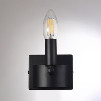 Бра Citilux Смитсон CL470301, E14, 60 Вт, коричневый, кантри стиль