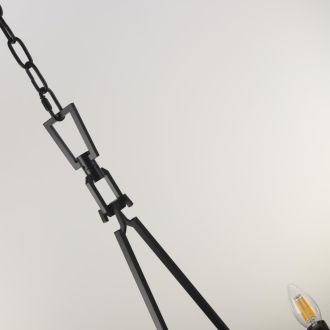 Подвесная люстра Citilux Маркиз CL471265, 12×E14 по 60 Вт, коричневый
