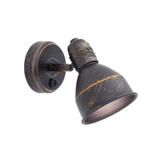 Спот Citilux Опус CL502512, E14, 60 Вт, коричневый, классический стиль