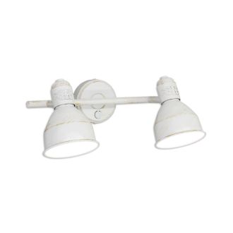Спот Citilux Опус CL502523, 2×E14 по 60 Вт, белый, классический стиль