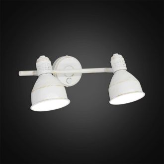 Спот Citilux Опус CL502523, 2×E14 по 60 Вт, белый, классический стиль