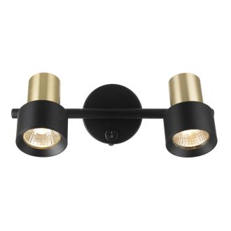 Спот Citilux Sat CL505621, 2×GU10 по 50 Вт, черный, современный стиль