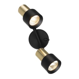 Спот Citilux Sat CL505621, 2×GU10 по 50 Вт, черный, современный стиль