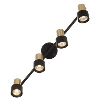 Спот Citilux Sat CL505641, 4×GU10 по 50 Вт, черный, современный стиль