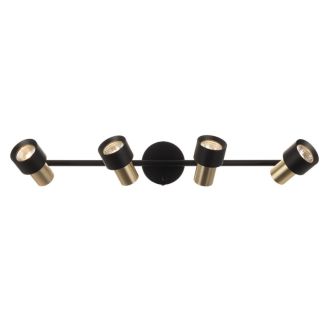 Спот Citilux Sat CL505641, 4×GU10 по 50 Вт, черный, современный стиль