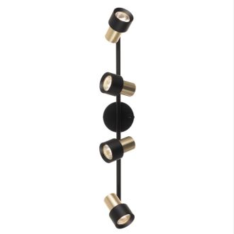 Спот Citilux Sat CL505641, 4×GU10 по 50 Вт, черный, современный стиль