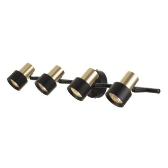 Спот Citilux Sat CL505641, 4×GU10 по 50 Вт, черный, современный стиль