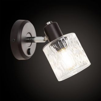 Спот Citilux Артик CL510515, E14, 40 Вт, коричневый/прозрачный