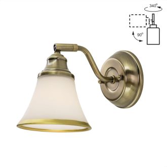 Бра Citilux Спот CL511513, E14, 60 Вт, бронзовый/бежевый, современный стиль