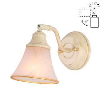 Спот Citilux Прованс CL511514, E14, 60 Вт, белый, классический стиль
