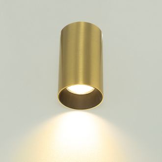 Накладной светильник Citilux Axel CL512112, GU10, 10 Вт, латунный/латунь
