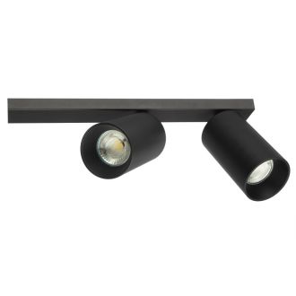 Спот Citilux Axel CL512521, 2×GU10 по 10 Вт, черный, современный стиль