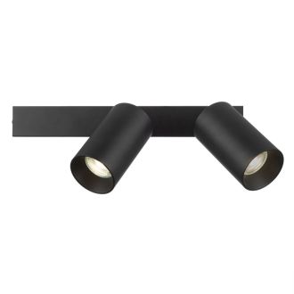 Спот Citilux Axel CL512521, 2×GU10 по 10 Вт, черный, современный стиль