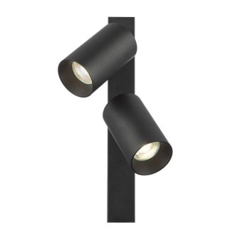Спот Citilux Axel CL512521, 2×GU10 по 10 Вт, черный, современный стиль