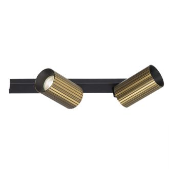 Спот Citilux Axel CL512523R, 2×GU10 по 10 Вт, черный/бронзовый