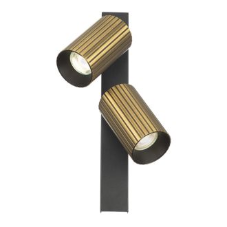 Спот Citilux Axel CL512523R, 2×GU10 по 10 Вт, черный/бронзовый
