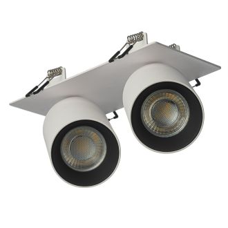 Спот Citilux Axel CL512D20, 2×GU10 по 10 Вт, белый, современный стиль