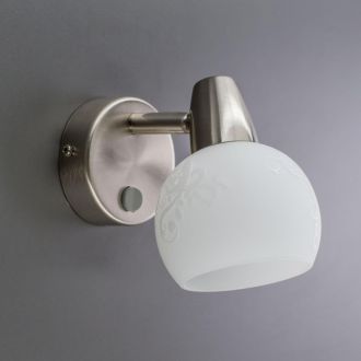 Бра Citilux Соната CL520511, E14, 60 Вт, хром матовый/бежевый
