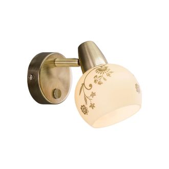 Бра Citilux Соната CL520513, E14, 60 Вт, бронзовый/кремовый, современный стиль