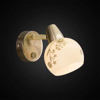 Бра Citilux Соната CL520513, E14, 60 Вт, бронзовый/кремовый, современный стиль