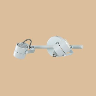 Спот Citilux Ринг CL525520, 2×GU10 по 50 Вт, белый, лофт стиль